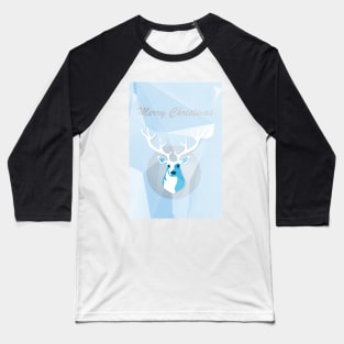 Ice Reindeer Baseball T-Shirt